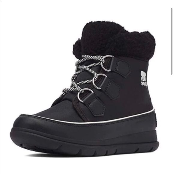 SOREL EXPLORER CARNIVAL BOOT #NL3040-010 black - Picture 5 of 8